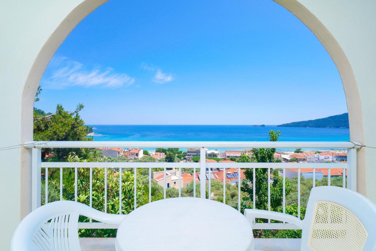 Hotel Emerald Chrysi Ammoudia Exterior foto